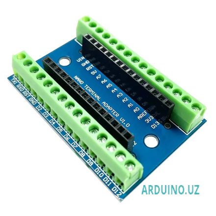 Arduino NANO 3,0, терминальный адаптер плата расширения 