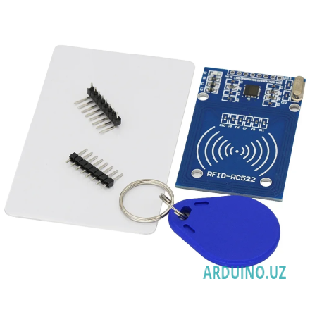 Модуль RFID RC522 для Arduino (брелок и карта в комплекте)