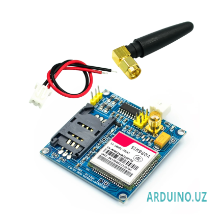 GSM GPRS Shield SIM900A с антенной для Arduino