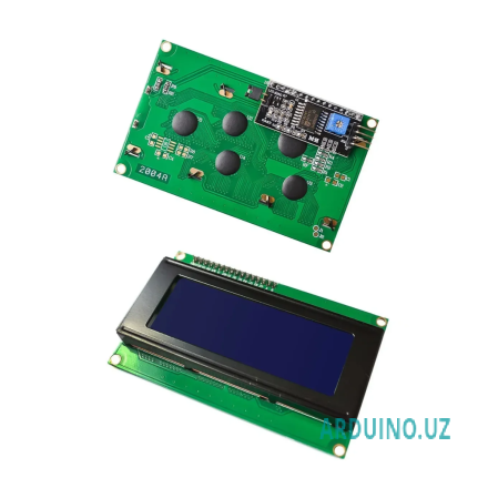 Символьный дисплей LCD2004 + I2C 2004 20x4